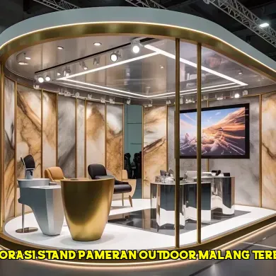 dekorasi stand pameran outdoor malang terbaik